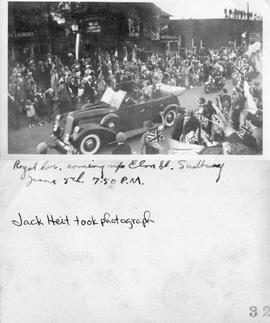 Royal Car coming up Elm St. Sudbury June 5th 7:50 P.M. -  Jack Heit took photograph