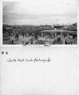 VE Day May 8th Tue/45 - Jack Heit took photograph